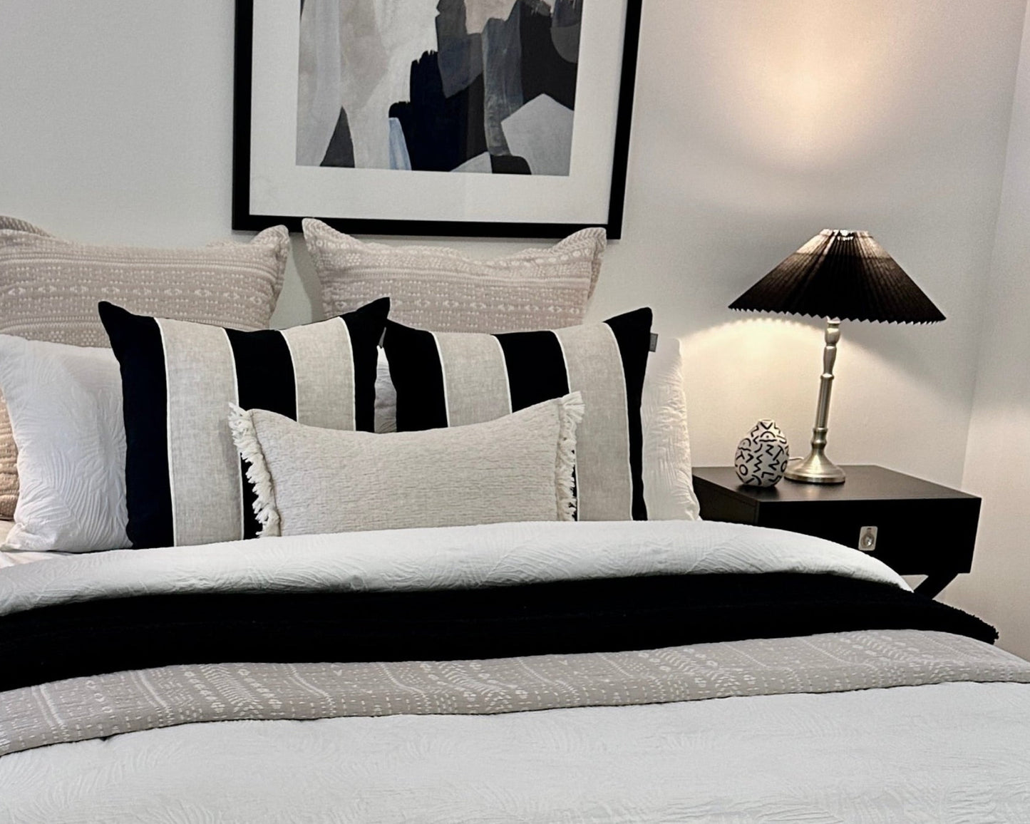 Riley Patch Cushion Cover - 55cm