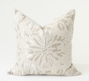 Butterfly Natural Cushion 55cm x 55cm