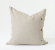 Butterfly Natural Cushion 55cm x 55cm