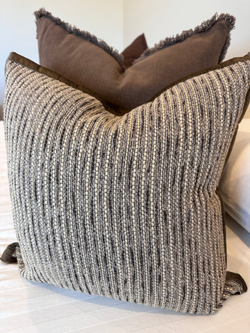 Autumn Haven Cushion 50cm Square - Brown