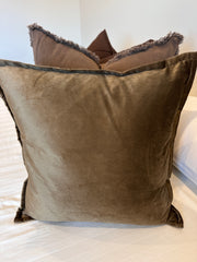Autumn Haven Cushion 50cm Square - Brown