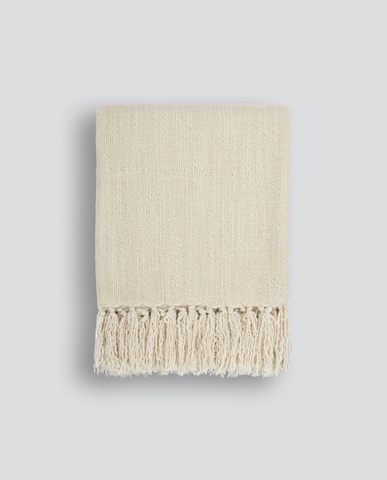 Richmond Ecru Throw