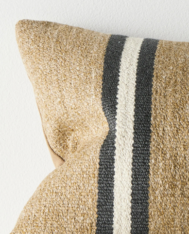 Mila Desert - Chunky Stripe Lumbar Cushion
